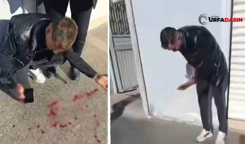 Şanlıurfa Birecik'te Kaldırımda Yürüyen Gencin Başına Beton Parçası Düştü