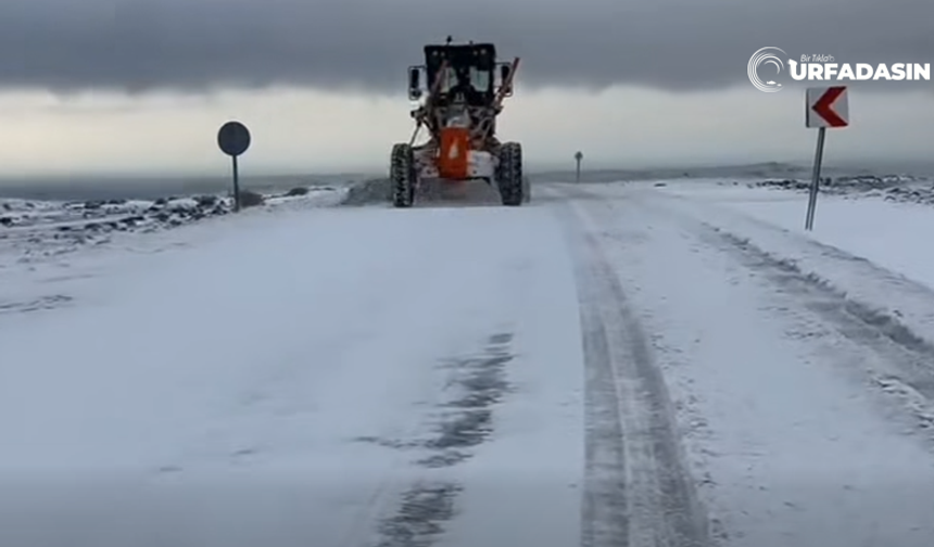 Kar Yağışıyla Kapanan Viranşehir–Diyarbakır Yolu Ulaşıma Açıldı