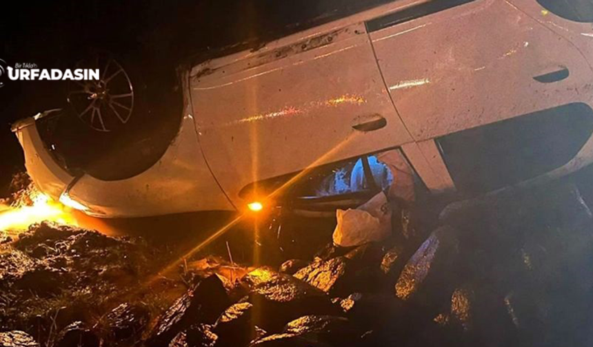 Şanlıurfa Siverek'te Otomobil Şarampole Devrildi: 6 Yaralı