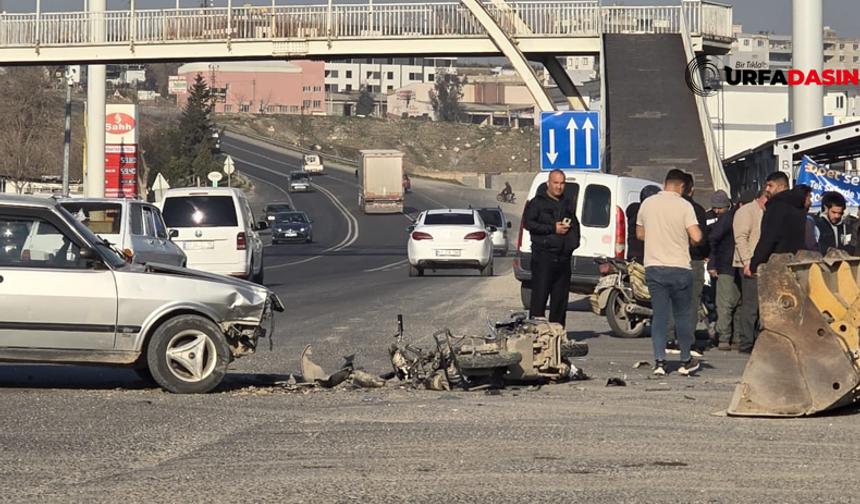 Şanlıurfa Birecik’te Trafik Kazası: Motosiklet Sürücüsü Ağır Yaralandı