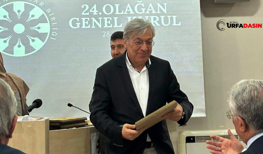 Şanlıurfalı Şair Yazar Mehmet Kurtoğlu Türkiye Yazarlar Birliği Genel Başkan Yardımcı Oldu
