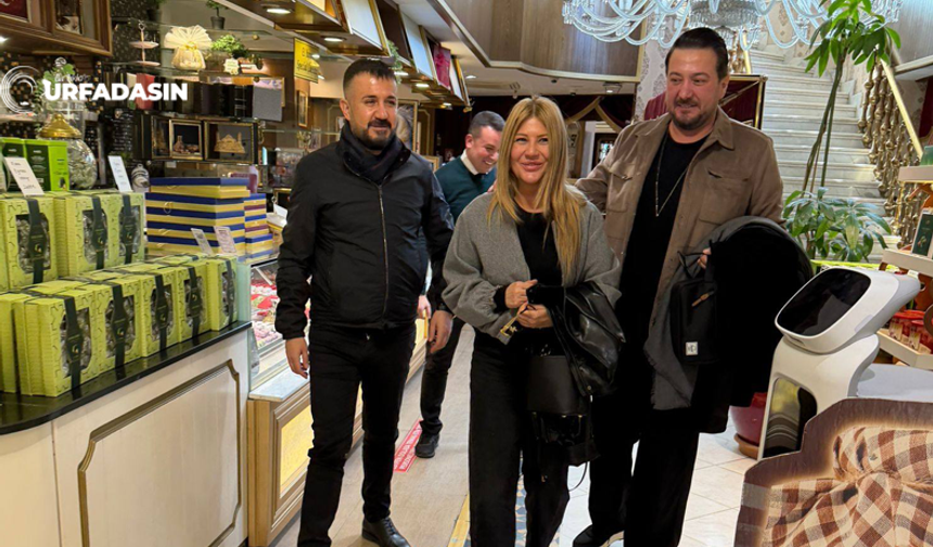 Ünlü Dizi Oyuncusu Büyüktopçu'dan Şanlıurfalı İş İnsanına Sürpriz Ziyaret