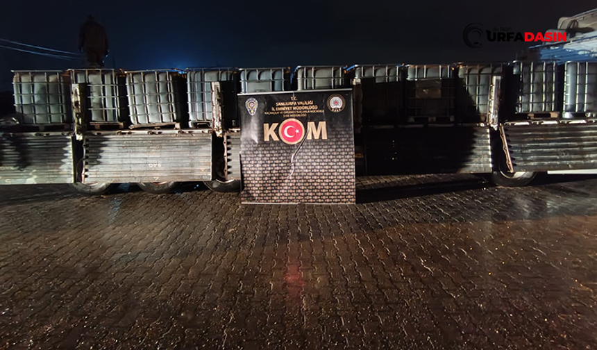 Şanlıurfa'da Bir Günde İkinci Akaryakıt Kaçakçılığı Operasyonu: 21 Bin Litre Yakalandı