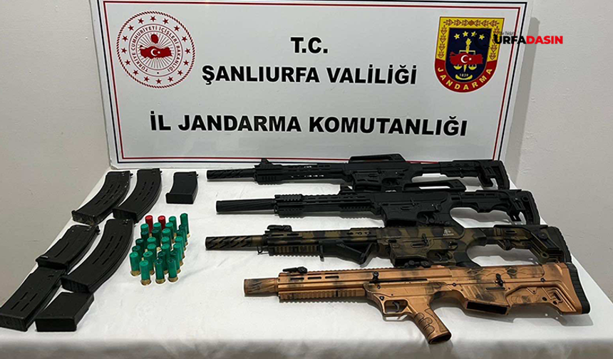 Şanlıurfa'da Ruhsatsız Silahlar Ele Geçirildi: 3 Gözaltı