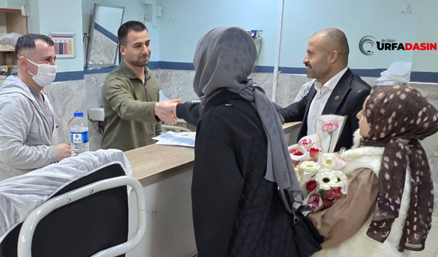 Akçakale’de Sağlık Çalışanlarına 14 Mart Tıp Bayramı Ziyareti