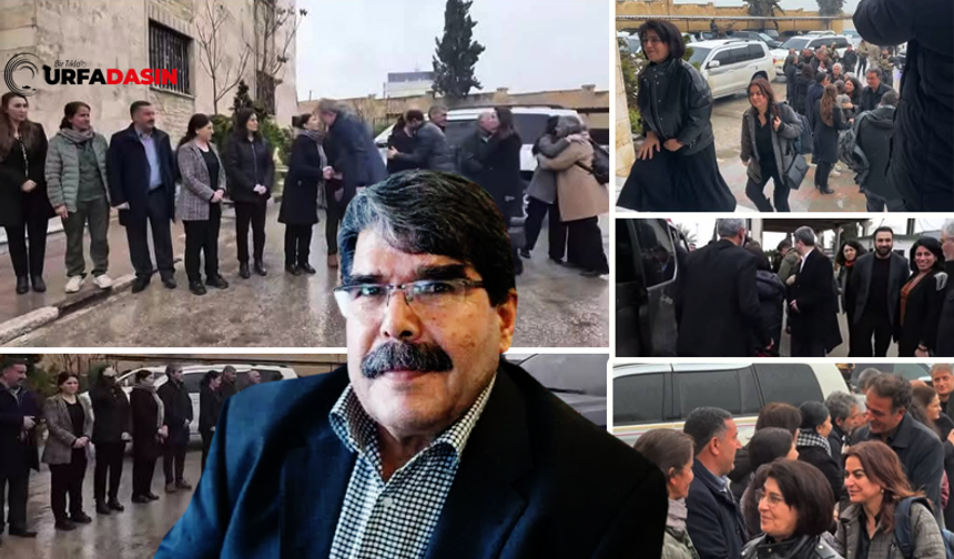 DEM Parti Heyeti, Salih Müslim'in Cenazesine Katılmak İçin Akçakale Sınır Kapısı’ndan Suriye'ye Geçti