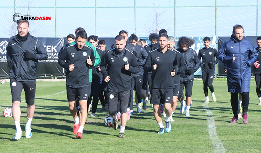 Şanlıurfaspor'da Gözler Beyoğlu Yeni Çarşı Maçına Çevrildi