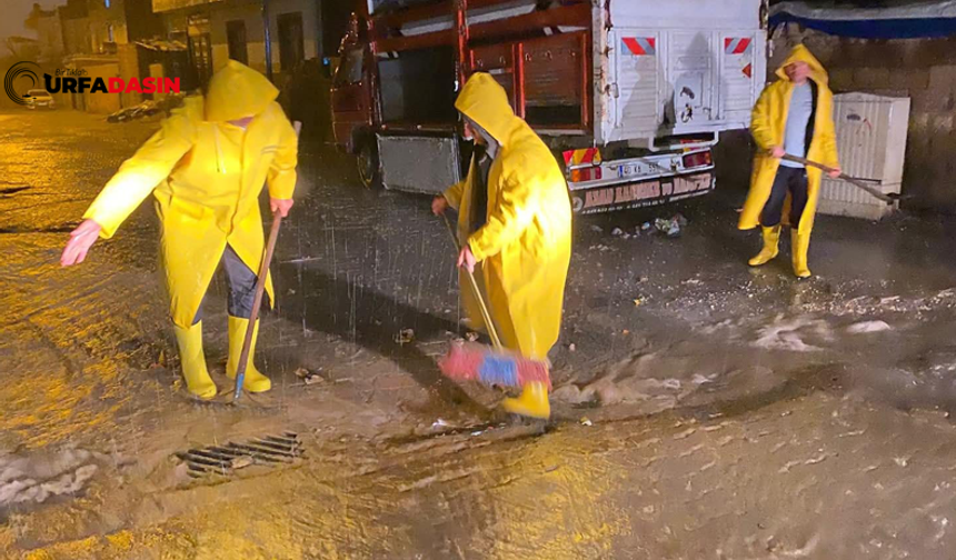 Şanlıurfa Viranşehir’de Sağanak Yağış Teyakkuzu