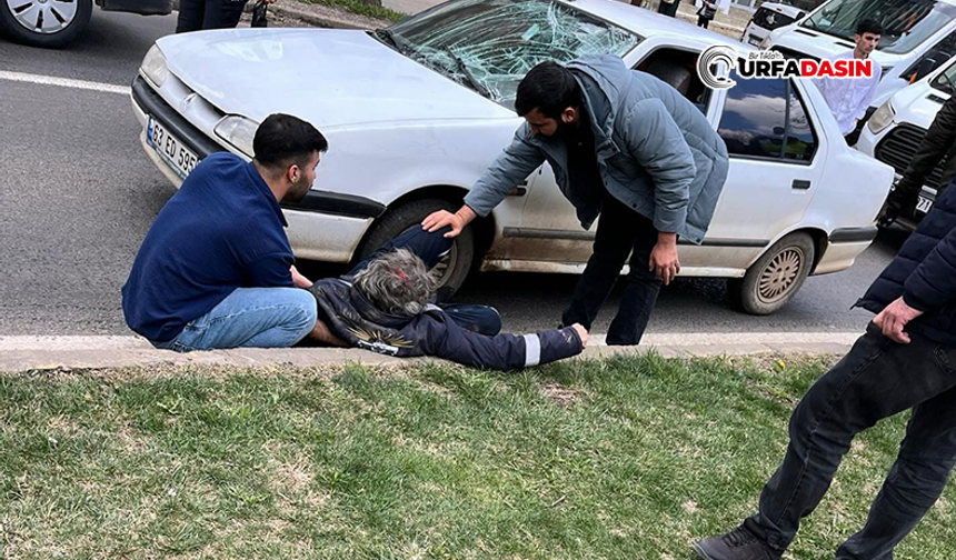 Şanlıurfa'da Otomobilin Çarptığı Yaya, Ağır Yaralandı