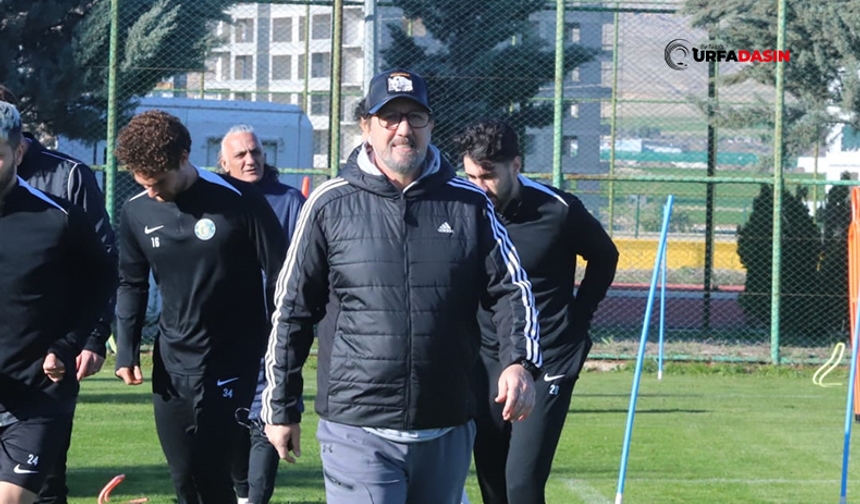 Şanlıurfaspor Teknik Direktörü Taşkın, Umut Dağıttı: "Pes Etmeyen Bir Takım Olacağız"
