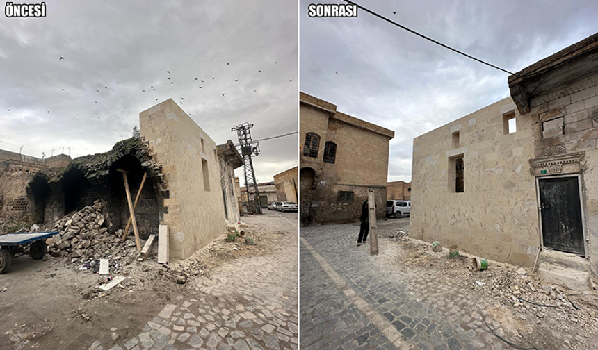 Şanlıurfa’da Depremde Hasar Gören Tarihi Sokaklar Bir Bir Yenileniyor