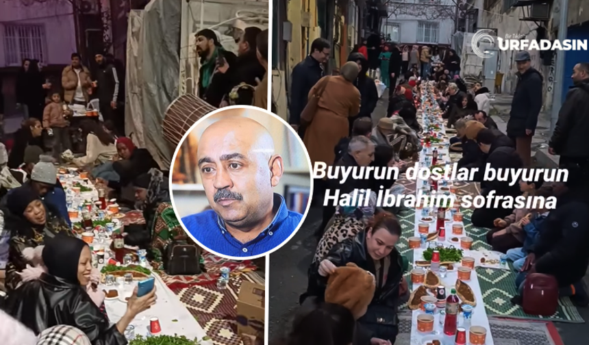 İstanbul Tarlabaşı’nın Urfalı Kahramanı Sokakta İftar Verdi