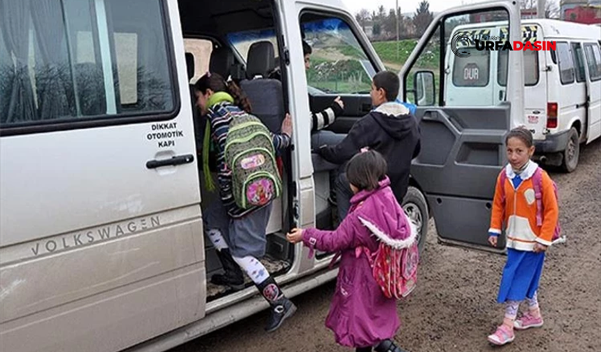 Şanlıurfa'nın Bir İlçesinde Daha Taşımalı Eğitime 1 Gün Ara Verildi