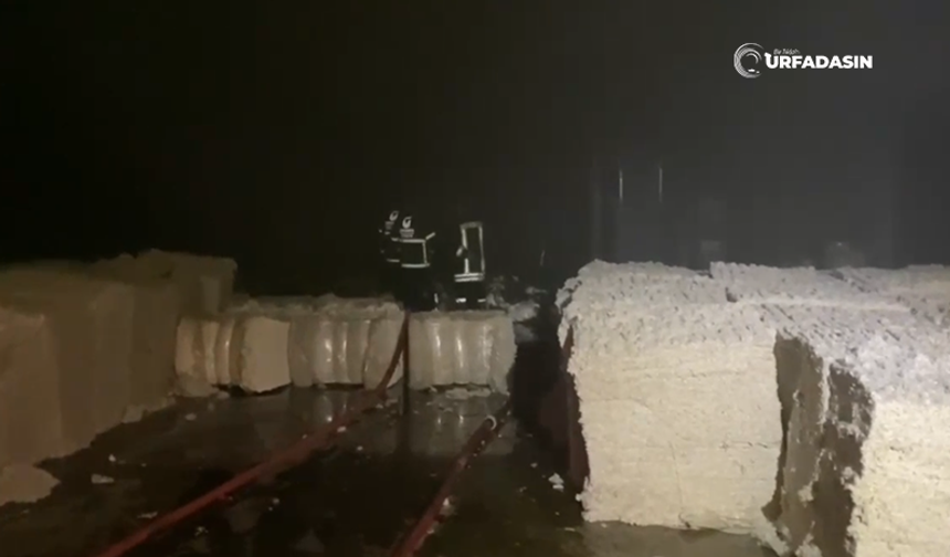 Şanlıurfa'da Tekstil Fabrikasında Çakın Yangın Uzun Uğraşlar Sonucu Söndürüldü