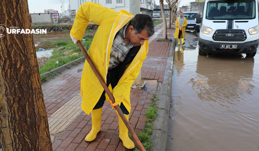 Viranşehir'de Sel Riskine Karşı Teyakkuza Geçildi