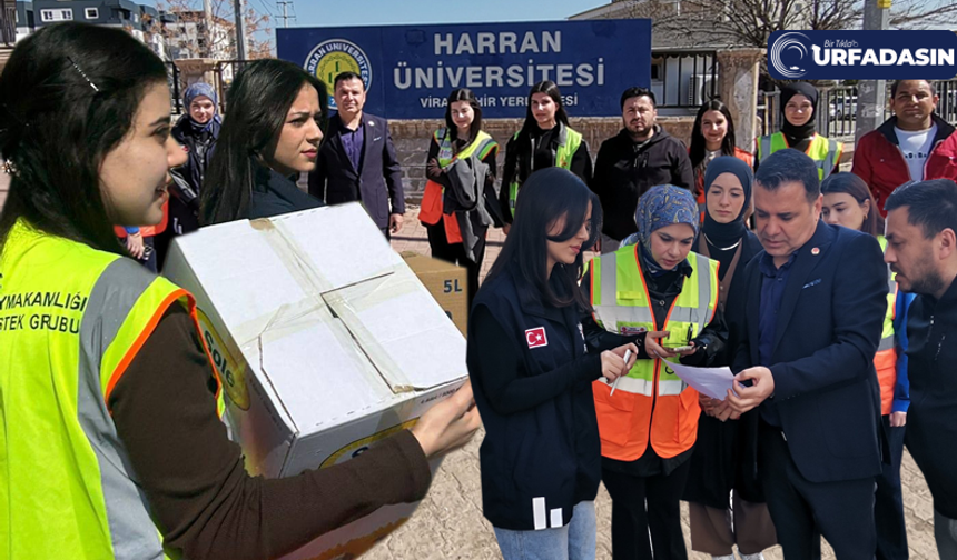 Üniversite Öğrencileri Viranşehir’de Ramazan Kolisi Dağıttı