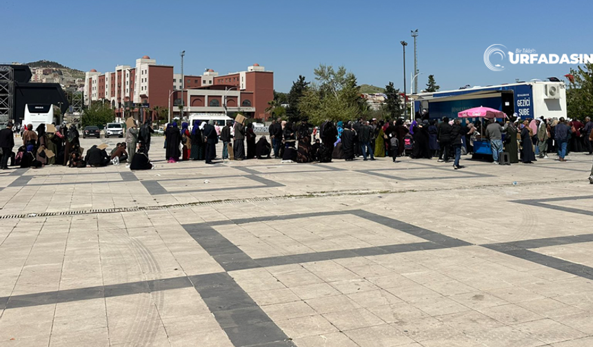 Şanlıurfa'da “Aile Kartı” Başvurularında Yoğunluk