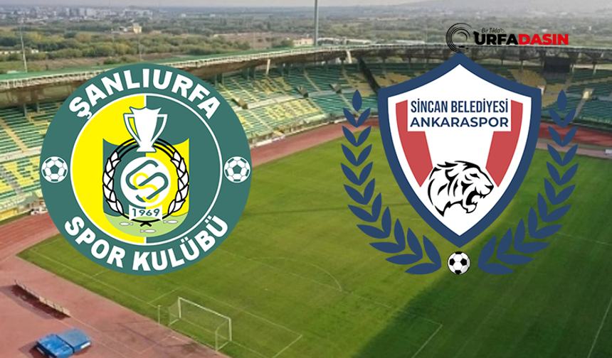 Şanlıurfa'da Nefesler Tutuldu, Gözler Şanlıurfaspor-Ankaraspor Maçında
