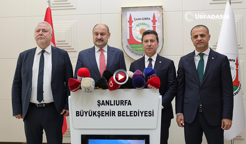 Şanlıurfaspor’un Maçı Öncesi Belediye ve Kulüp Başkanlarından Ortak Mesaj