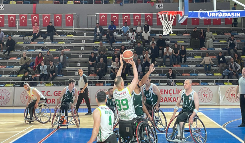 Şanlıurfa'da Tekerlekli Sandalye Basketbol Derbisini Veysi Fırat'ın Takımı Kazandı