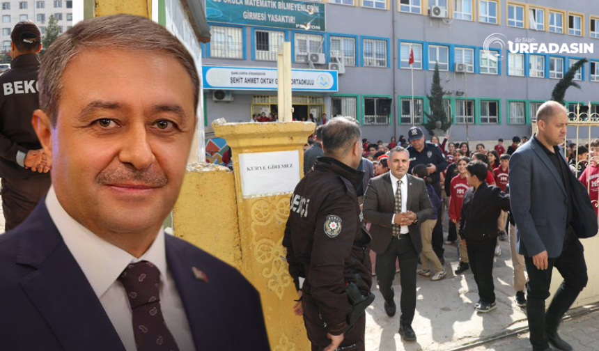 Şanlıurfa Valiliğinden Okullara Güçlü Güvenlik Desteği