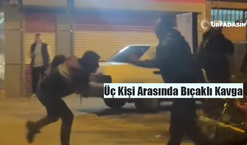 Şanlıurfa Birecik'te Bıçaklı Kavgayı Polis Havaya Ateş Açarak Ayırdı