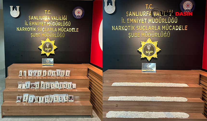 Şanlıurfa'da Zehir Taciri Narkotik Madde ile Yakalandı, Tutuklandı
