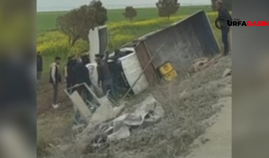 Viranşehir–Ceylanpınar Yolunda Feci Kaza: 4 İşçi Yaralandı