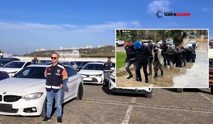 Samsun Merkezli "Change" Oto Operasyonu Şanlıurfa'ya Uzandı: 13 Gözaltı
