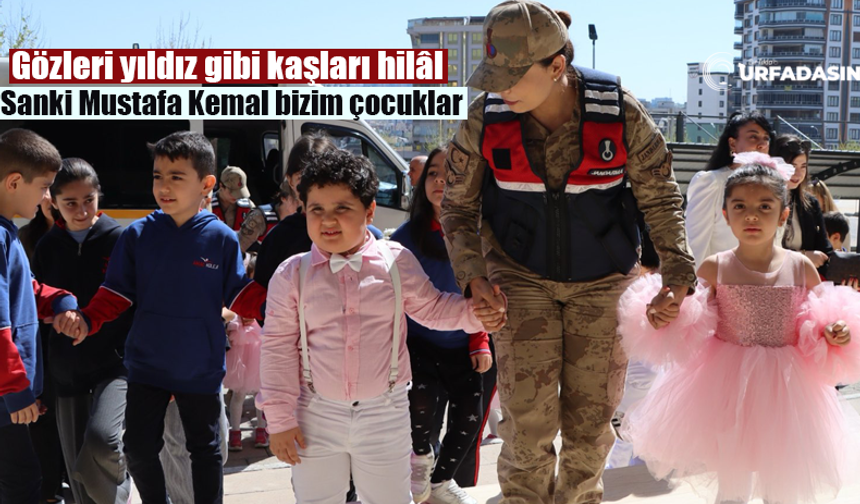 Şanlıurfa İl Jandarma Komutanlığında 23 Nisan Coşkusu!