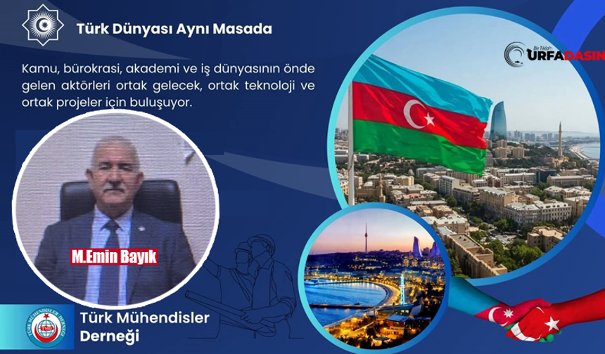 Azerbaycan’da 4. Uluslararası Türk Dünyası Mühendislik Zirvesi’ne Şanlıurfa da Katılıyor