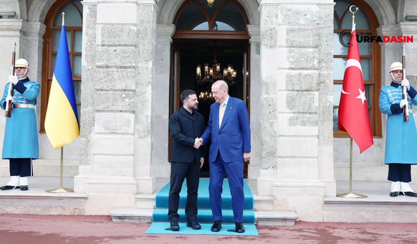 Volodimir Zelenskiy İle Erdoğan İstanbul'da Görüştü