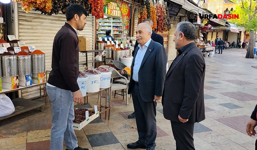 Şanlıurfa’ya Gelen Fakıbaba, Ayağının Tozuyla Soluğu Yine Çarşılar Bölgesinde Aldı