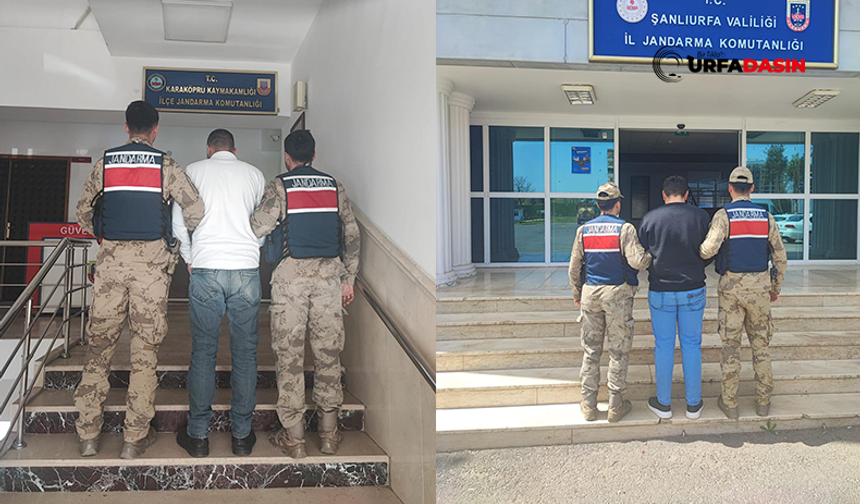 Şanlıurfa’da Silahlı Yağma ve Hırsızlıktan Hapis Cezaları Bulunan 2 Kişi Yakalandı