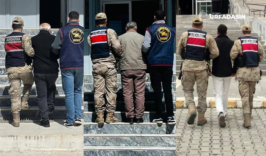 Şanlıurfa’da Hapis Cezaları Bulunan 3 Suçlu Yakalandı