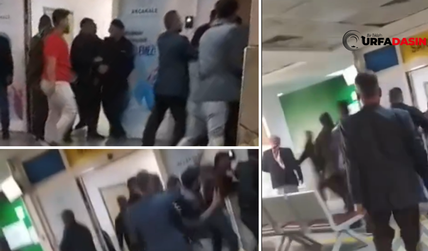 Şanlıurfa Akçakale'de Aşiret Mensupları Hastanede Kavga Etti