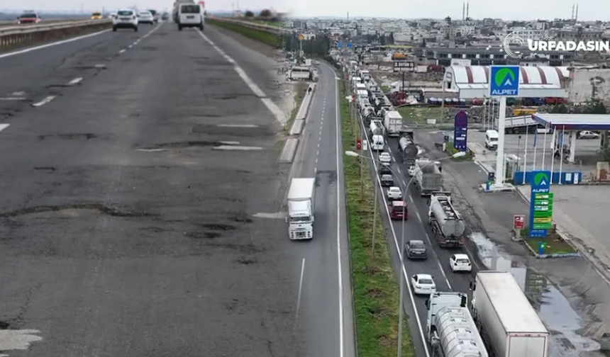 Şanlıurfa'da Tarihi İpekyolu Çukur Dolu!