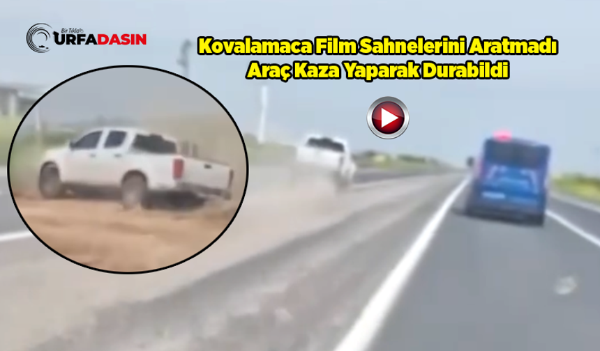 Şanlıurfa'da Kaçakçılar İle Jandarma Kovalamacası Kameraya Yansıdı