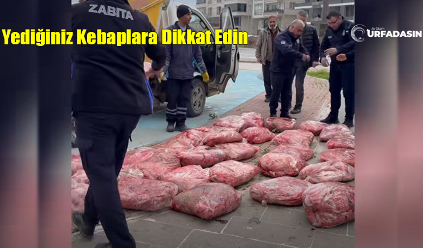 Şanlıurfa Viranşehir’de 2 Ton Kaçak Et Ele Geçirildi