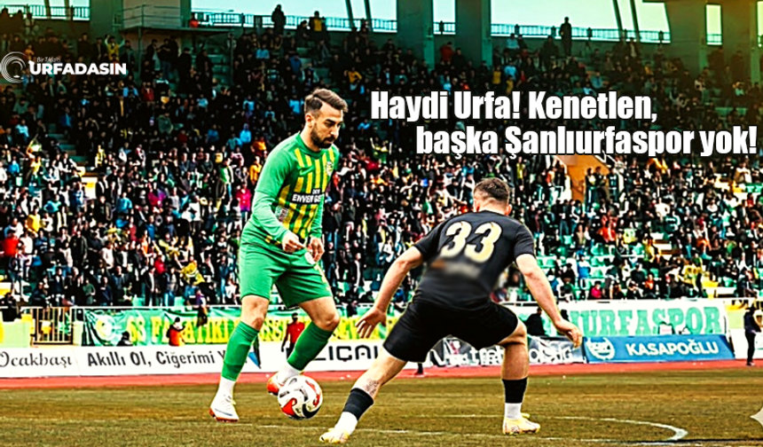 Şanlıurfaspor, Kastamonu Maçında Play Off Hedefi İçin Son Kozlarını Oynayacak