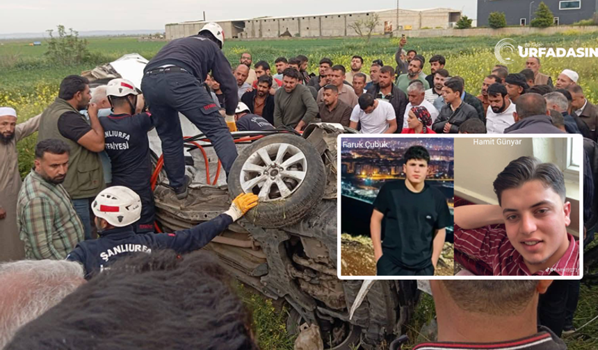 Akçakale Yolunda Feci Kaza: 2 Ölü 1 Yaralı