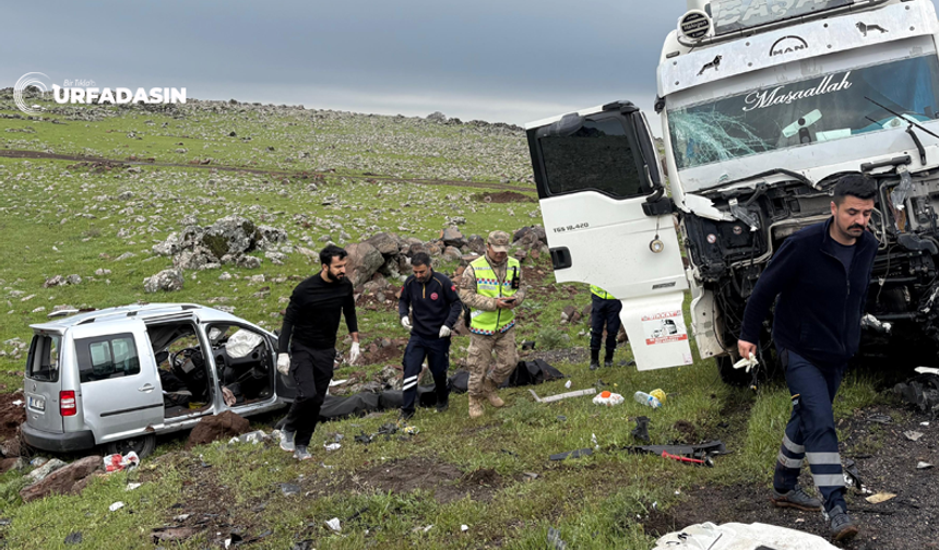 Şanlıurfa Siverek’te TIR İle Hafif Ticari Araç Çarpıştı: 2 Ölü, 1 Yaralı