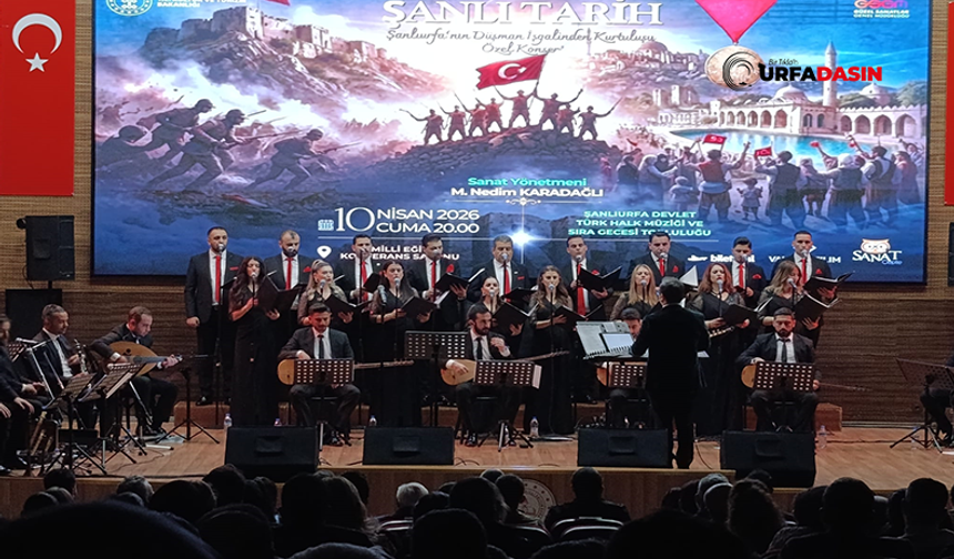 Şanlıurfa’da Kurtuluş Coşkusu, Türkülerle Tarihe Yolculuğa Dönüştü