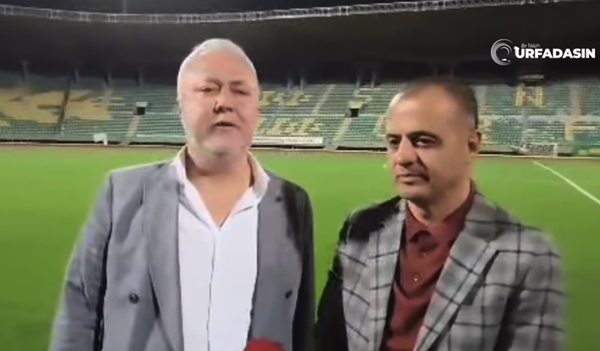 Şanlıurfaspor İle Muğlaspor Başkanından Maç Öncesi Sağduyu Çağrısı