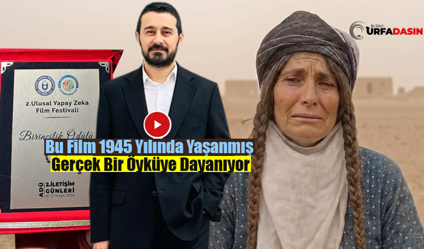Harran Üniversitesi Akademisyeni Dr. Uluç'un “Saç” Filmi Ulusal Yapay Zeka Film Festivali’nde Birinci Oldu