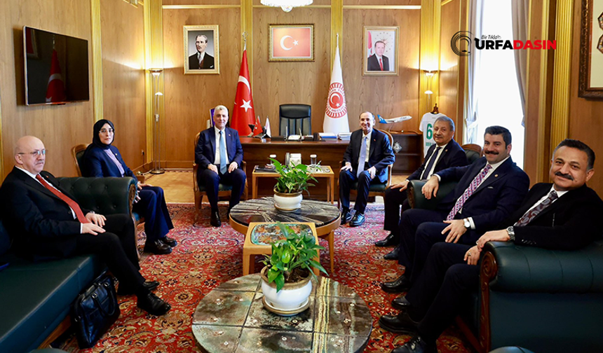 Milletvekilleri, Şanlıurfa'nın Talepleri İçin Ticaret Bakanı Bolat’la Bir Araya Geldi