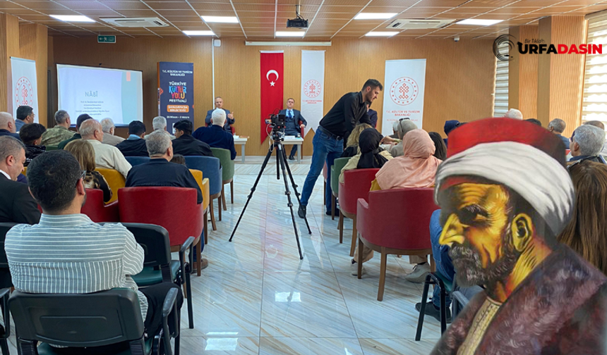 Urfalı Şair Nabi Memleketinde Anıldı
