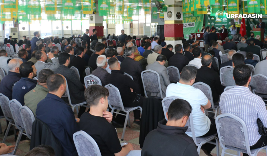 HÜDA PAR Hilvan İlçe Kongresinde Osman Göçmen Güven Tazeledi