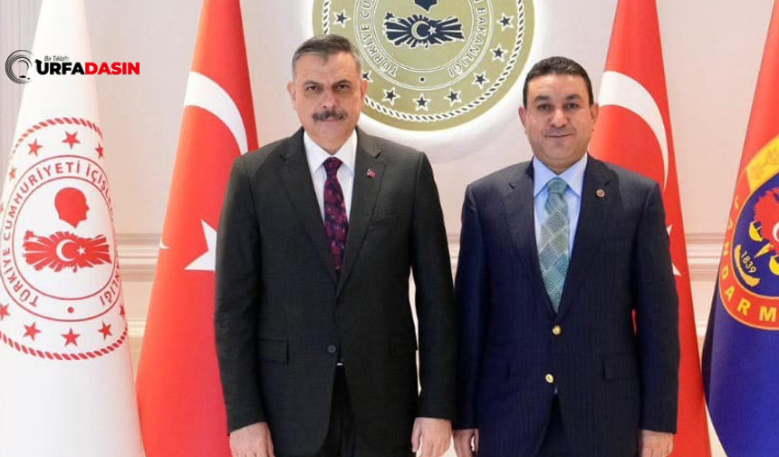 Harran Belediye Başkanı Özyavuz İçişleri Bakanı Mustafa Çiftçi İle Görüştü