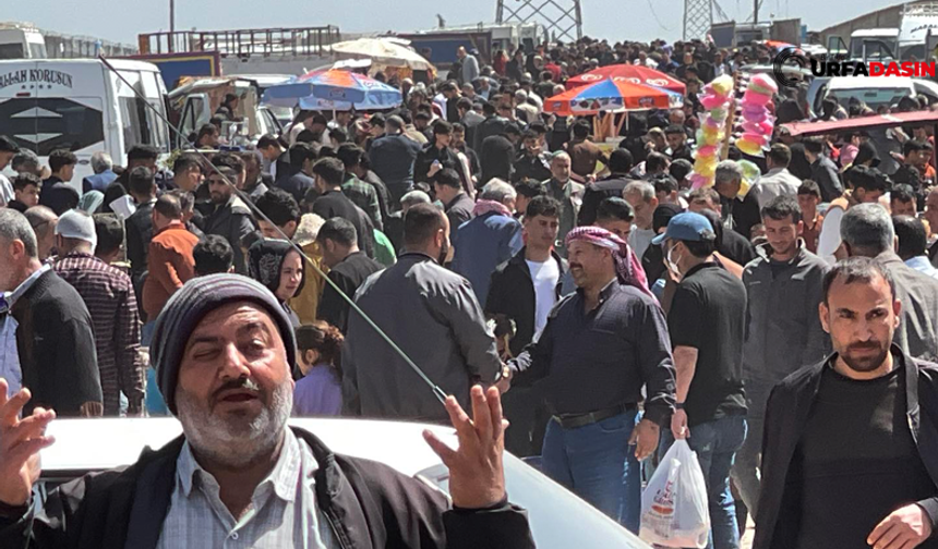 Şanlıurfa Eyyübiye'deki Pazarda Karmaşa ve Kaos Hakim!